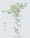 The major roads